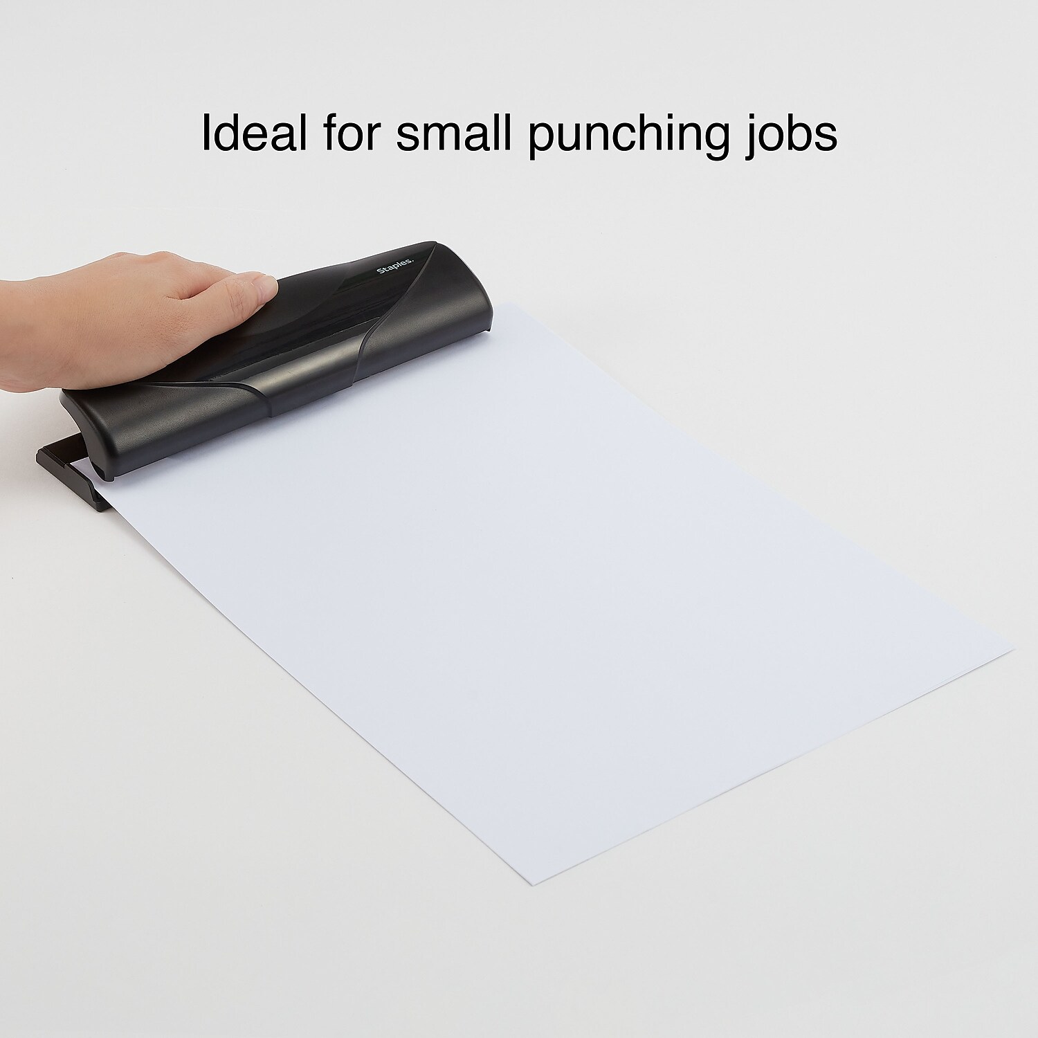 Staples Mini 3-Hole Punch 6 Sheet Capacity